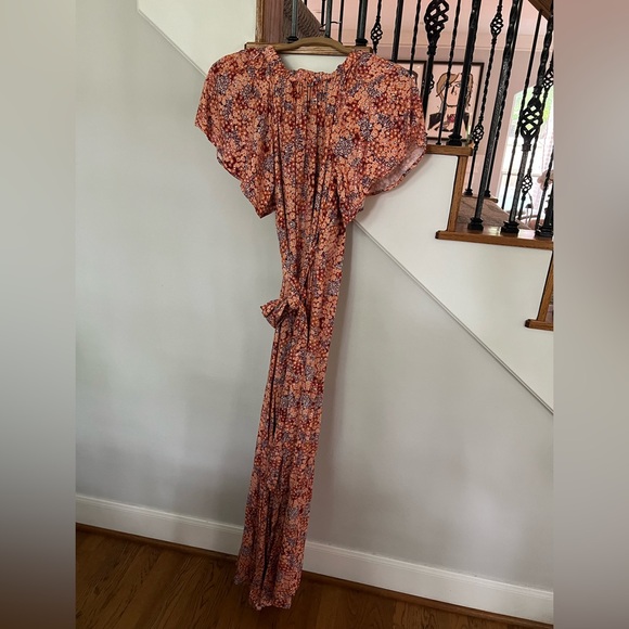 Floral Off-Shoulder Maxi Dress - Picture 3 of 6